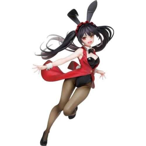TAITO Anime Original Prize Figure DATE A LIVE Tokisaki Kurumi Bunny Girl Ver. PVC Model Doll Toys Colletible Figurals