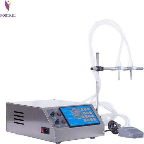 GZL-50-2 Gear pump liquid filling machine (3-4000ml) for perfume,oil,juice,water,sauce,milk