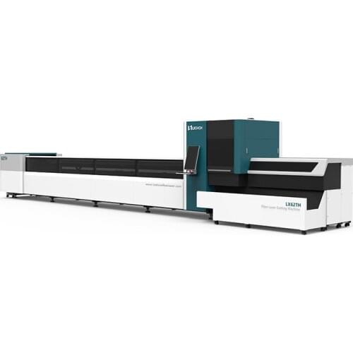 Tube metal laser cutter 1kw 2kw 3kw 6kw fiber steel cuttng machine