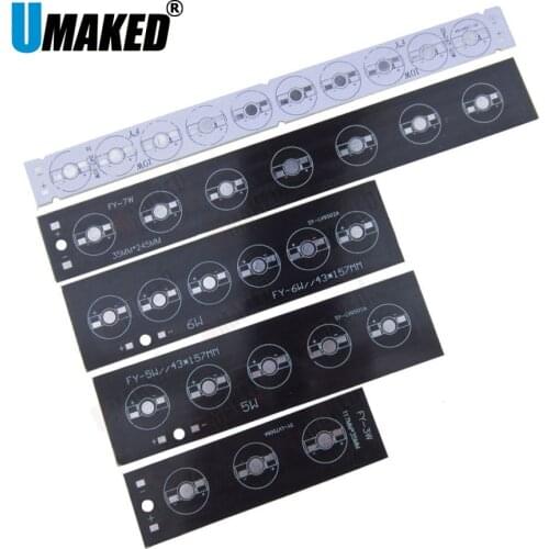 3W 5W 6W 7W 9W 10W 15W 18W 21W 30W LED PCB , rectangle aluminum plate base board, led panel board, DIY for floodlight