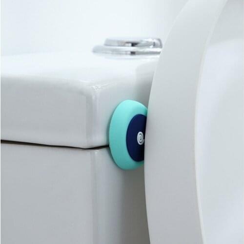 Door Stoppers Wall Protector with Strong Adhesive Reusable Bumper Protector Cartoon Quiet Shock Absorbent Pad Cabinet Bumpers