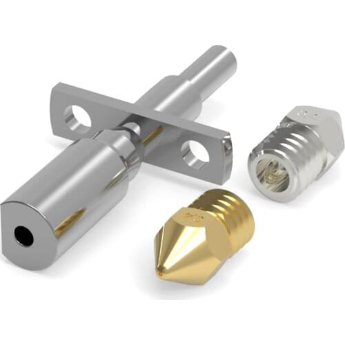 3D Printer Parts For Zortrax M200 3D Printers Extruder Hot End Kit With Aluminum Heating Block 3d Printer 0.4Mm Nozzle