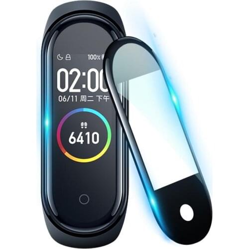 Protective Film For Amazfit Band 5 xiaomi Mi Band 5 Bracelet Screen protector for Mi Band 4 mibaand 5 glass (Non-Tempered glass)