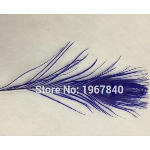 Wholesale high quality 10pcs/lot rare sapphire peacock feather 25-30 cm / 10-12 inch DIY decoration