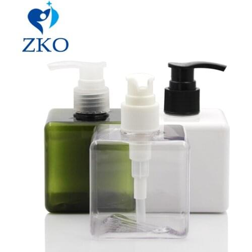 5pcs/lot Free Shipping 250ml PETG Shampoo Shower Gel Body Wash Dispenser Refillable Empty Cosmetic Container Lotion Pump Bottle