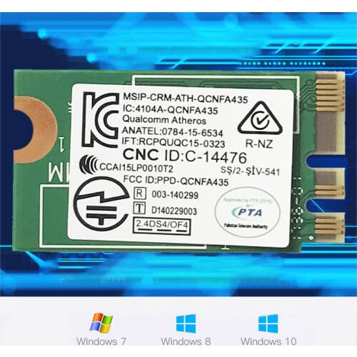 Bluetooth Notebook Card Adapter Wireless WiFi 2.4Ghz 5Ghz M.2 NGFF Bluetooth 4.1 Network Card Adapter for Laptop