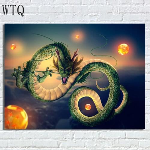 5D DIY Daimond Embroidery Full Square Drill Diamond Painting Shenron Dragon Mosaic Painting Cross Stitch Kits Home Decor Gift