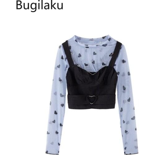 Женские футболки с принтом Bugilaku China At AliExpress