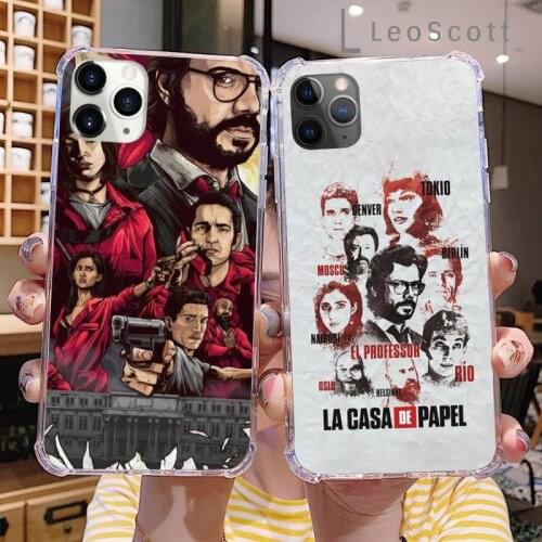 La casa de papel Phone Case For iphone 12 5 5s 5c se 6 6s 7 8 plus x xs xr 11 pro max