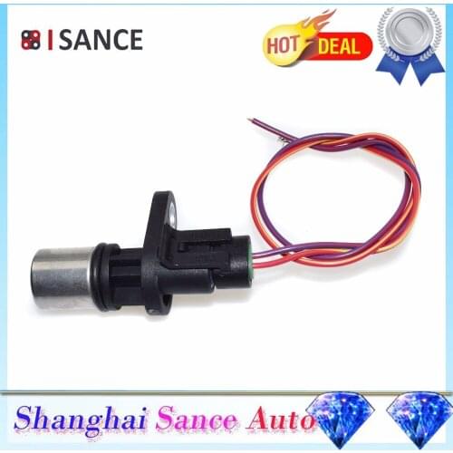 ISANCE Crankshaft Position Sensor CPS & Wire Connector For GMC Buick Chevrolet Pontiac Saturn 12567712 24576398 PC134T 10456295