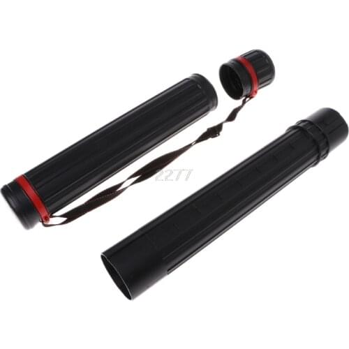 Flexible Plastic Telescopic Bluprint Document Painting Paper Storage Tube Box MAY03 dropshipping