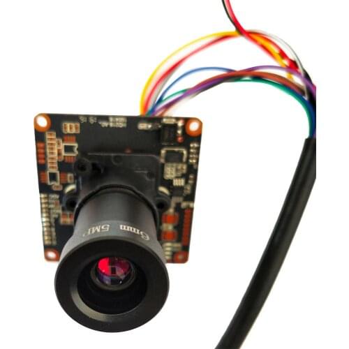 Super Light 5MP CCTV Camera 0.0000Lux Darkness Night Color Image with 6mm Lens