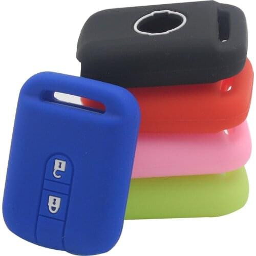 Kutery Remote Car Key Case Silicone Protect Shell For Nissan Pathfinder Qashqai Micra Navara Almera Note 350Z Pathfinder