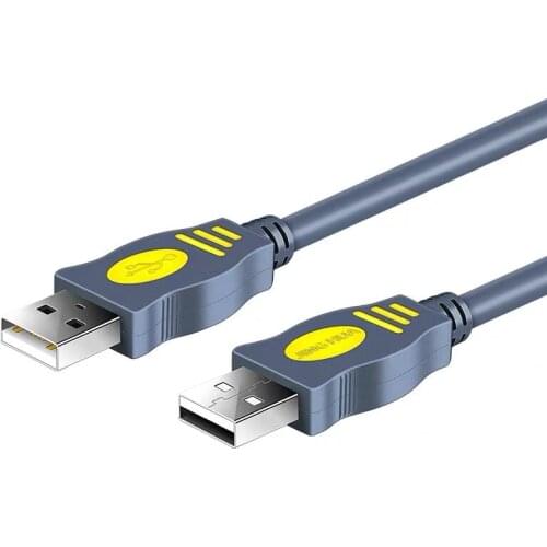 USB 2.0 Dual Type A to Type A Data Extension Cable male to male Super Speed Sync Cord Cable For Radiator Data Extension Cable