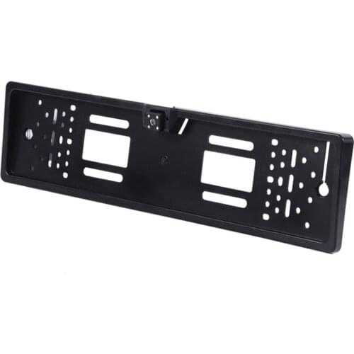 Rear View Camera CCD HD Universal European Reversing Camera License Plate Frames Night Vision with LED Car Camera Waterproof