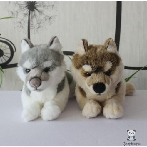 Soft Children 'S Educational Toys Gifts Czekoslovakia Wolfdog Doll Real Life Plush Coyotes Dolls Hiloday Gifts Shop