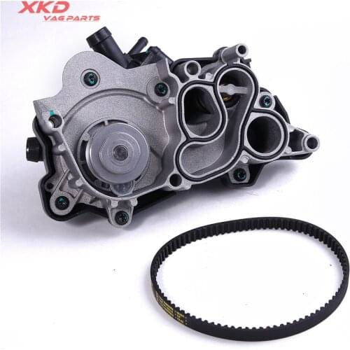 EA211 Engine Water Pump Set For Golf J-etta Beetle CC Tiguan A-udi A3 A4 Q3 1.4T 04E 121 600 AG 04E 121 605