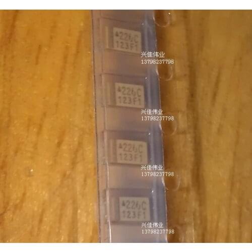 Original 20pcs/ 1206 16V 22UF A 10% TAJA226K016RNJ Tantalum Capacitor