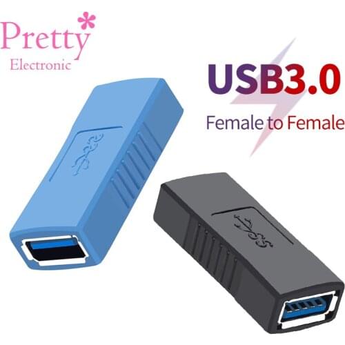 USB 3.0 Coupler Adapter Female to Female Interface Gold-Plated Super Speed data transmission Lightweight usb3.0 Extender