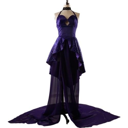 FGO Scathach Dress Cosplay Fate Grand Order Fes2017 Scathach 2th Anniversary Cosplay Costume Halloween Party Dress Custom Made
