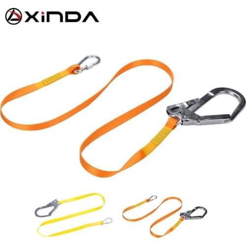 XINDA Professional High Altitude Protective Safety Belt Nylon Sling Belt With Hook High Strength Wearable Anti Fall Off
