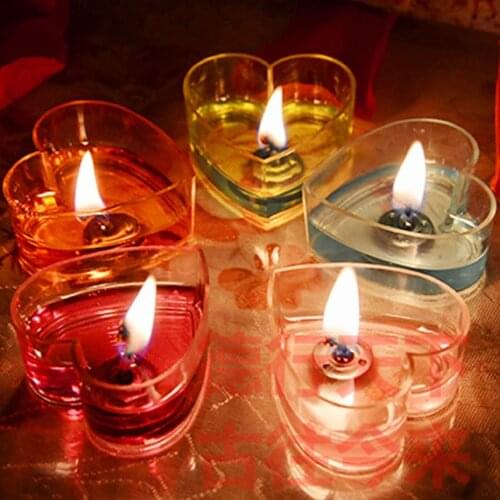 Transparent White Candle Container Style Shaped Holder 5Prong Square Round Heart Design Candle Holders For DIY Candle Handicraft
