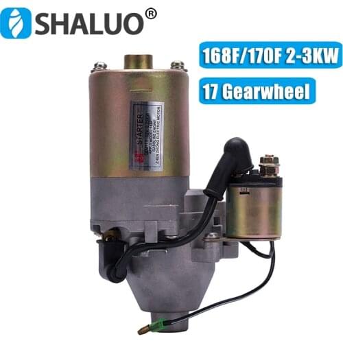 QDJ113 12V 0.25KW Gasoline Engine Electric Motor Starter apply 5.5hp 168F Diesel engine starter motor scooter kit specification