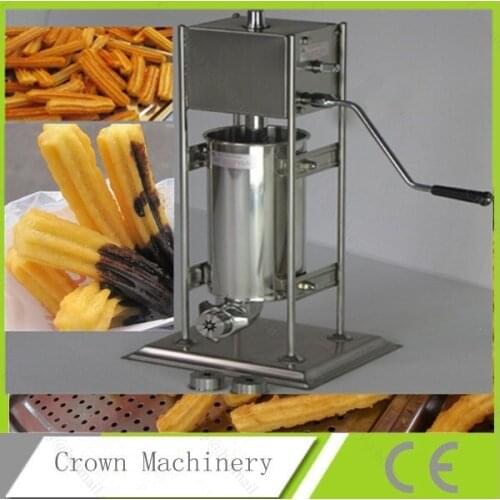 CE certificate stainless steel 3L Manual maquina para hacer churro
