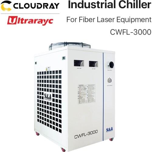 Ultrarayc S&A Fiber Water Chiller for 3000W Laser Cutter CWFL-3000 Series for Fiber Laser Engraving Cutting Machine