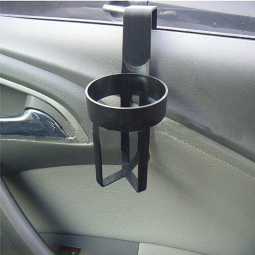 1 Pcs Universal Black Car Truck Drink Water Cup Bottle Holder Door Mount Cup Holder Stand Car Interior Accessories