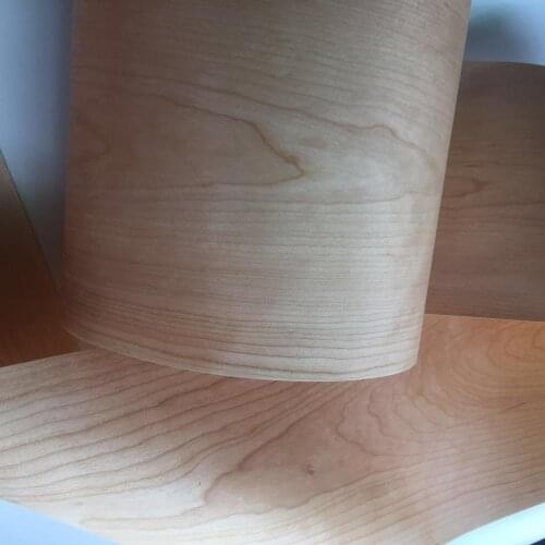 Cherry (C.C) Wood Veneers DIY Furniture Natural Material Bedroom Chair Table Skin Size 250x20 cm Table Veneer Flooring