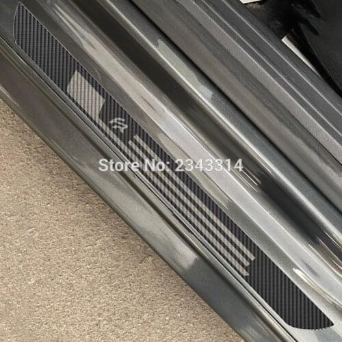 For SEAT LEON ARONA ATECA IBIZA FR 2017-2020 Accessories Stainless Door Sill Kick Scuff Plate Protectors Trim Guard Car Styling