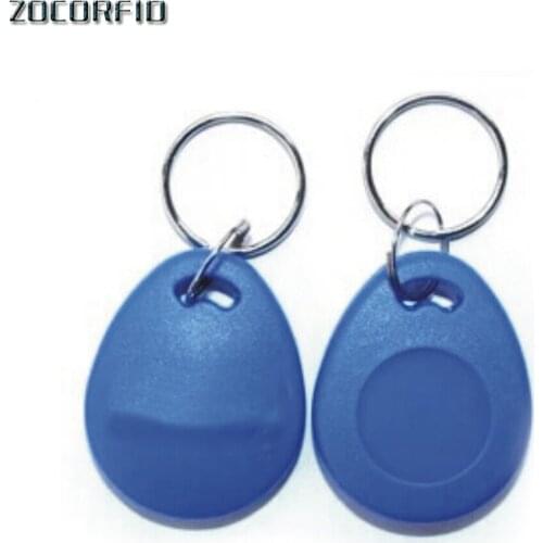 100PCS ReWritable 125Khz Proximity RFID Tag 125Khz RFID T5557 Card Keyfobs For Hotel/Door Access control System