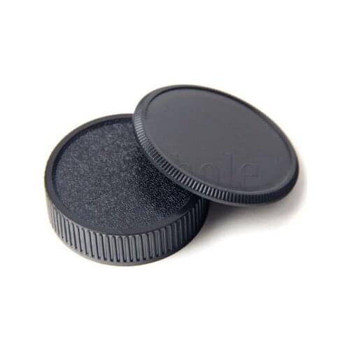 15pcs/lot camera Body cap + Rear Lens Cap for M42 42mm Screw Mount Camera and lens With Tracking number