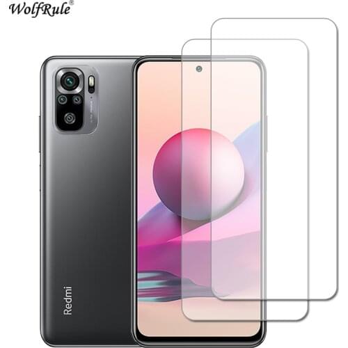 2Pcs For Xiaomi Redmi Note 10 Pro Glass 9T 5G 9 Pro Max 8T 8 7 9A 9C NFC Screen Protector Tempered Glass For Redmi Note 10 Pro