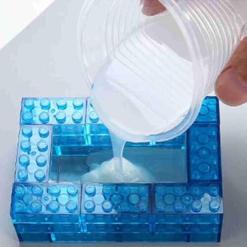 200 DIY Silicone Mold Making AB 1:1 Liquid Rubber Easy Fast Mold Your To Curing Use Kit Making Make Mold Silicone Own L7F7