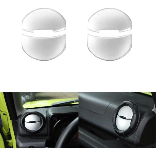 4Pcs/set Car Dashboard Side Air Outlet Vent Decoration Bezel Cover Stickers For Suzuki Jimny 2019+ New Auto Styling Accessories