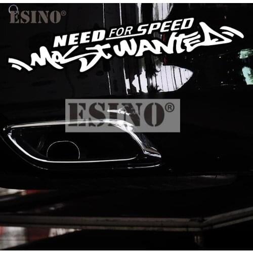 Newest Creative Need For Speed Most Wanted Sticker Car Decoration Decals for Volkswagen BMW Benz Opel Peugeot Renault