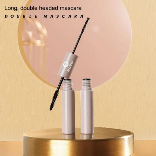 Double-headed Curling Mascara Long Thick Waterproof Rimel For Eyelashes Extension Long Lasting No Smudge Mascara Makeup TSLM1