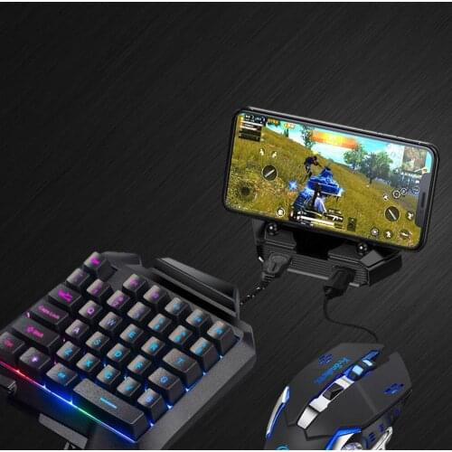 Gamepad Pubg Mobile Bluetooth Mobile Game Controller Professional Gaming Keyboard Mouse Converter Gaming Accessories