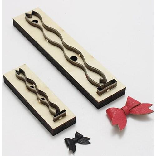 Mini Bow-knot Knife Mold Accessories Leather Japanese Knife Material Leather Die Cutting Particle Board Die Cutting