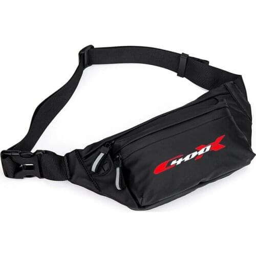 For BMW C400X C400 X LOGO Men Waist Pack Belt Hip Bum Slant back bag Chest Bag Male Motorcycle Riding Antitheft Purse