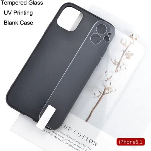 2020 New Glass Tempered suppliers Material UV printing blank case for iphone 11