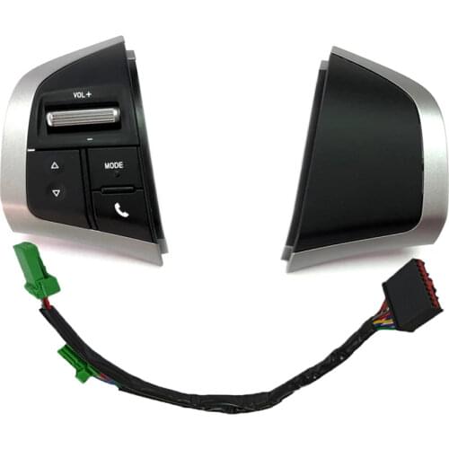 For Chevrolet trailblazer Steering Wheel Switch Radio Audio Volume Control Switch Green light Handlebar Media Player Button