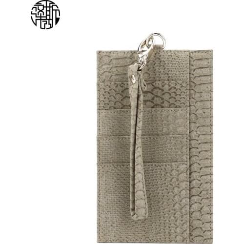 Zenos Python Embossed Pu Leather Cross-body Phone Bag Wallet Sling Mini Bag For Girl Women