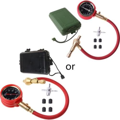 Tyre Tire Air Pressure Gauge Meter Tester for Motor Vehicle Car Truck Bike Van