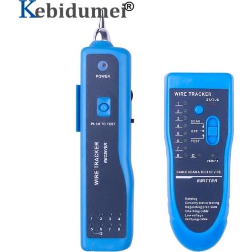 Wire Tracker RJ11 RJ45 Cat5e Cat6 CAT6A Telephone Cable Detector Ethernet LAN Network Cable Tester Line Finder Gadget