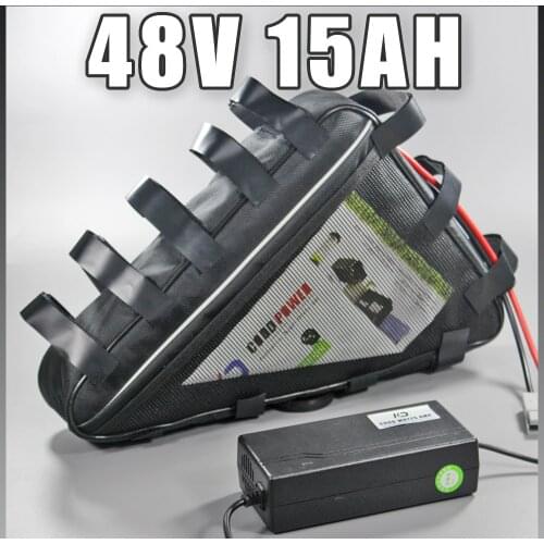 Triangle battery 48v 15ah lithium ion battery For 48v Bafang BBS02B BBS03 BBSHD 1000W battery