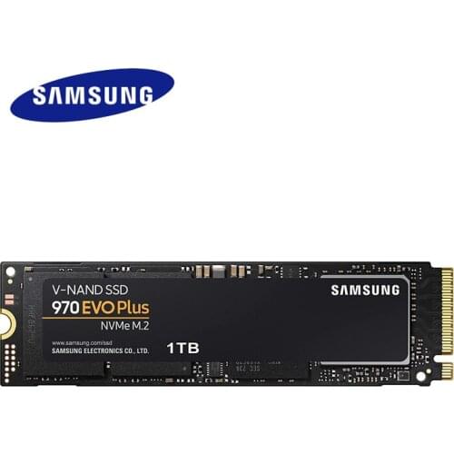 SAMSUNG M.2 SSD 1TB 250GB 500GB 970 EVO Plus NVMe Internal Solid State Drive Hard Disk M2 2280 TLC PCIe Gen 3.0 x 4, NVMe 1.3
