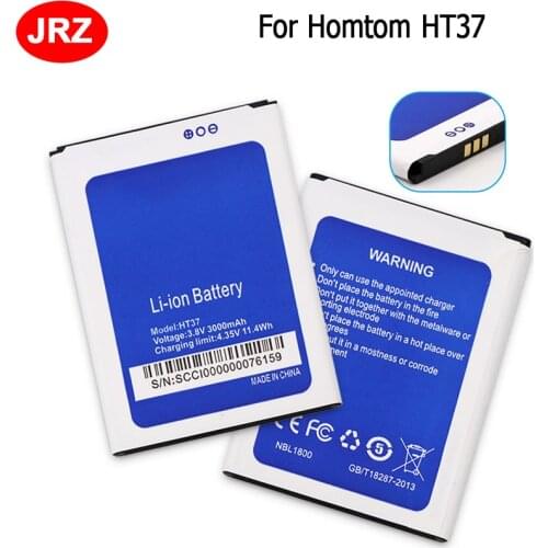 WEIYU For Homtom HT37 Phone Battery For Homtom HT37 pro3000mAh Hight Capacity Top Quality Replacement Batteries